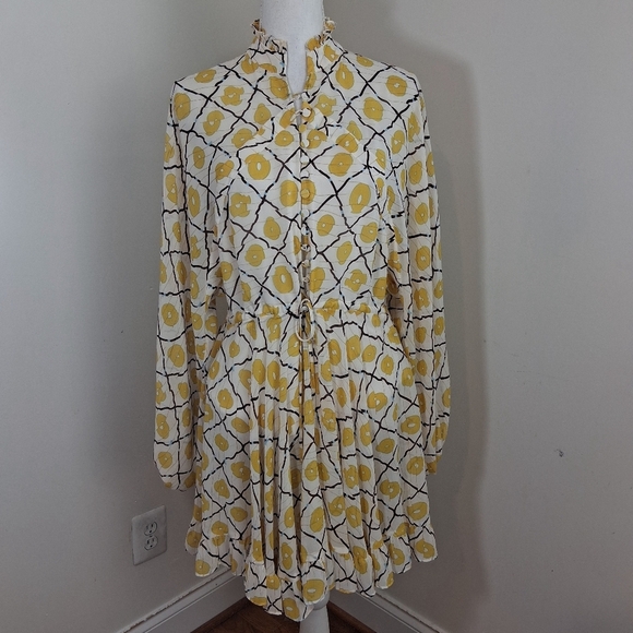 Alexis Rachael Mini Dress In Ivory Medallion Retail$396 NWOT Size Small - Picture 7 of 13